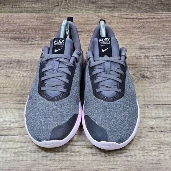 Nike Flex Experience 8 Women's Size 8.5 Gray Pink Running Shoes (AJ5908-001) - Picture 2 of 9
